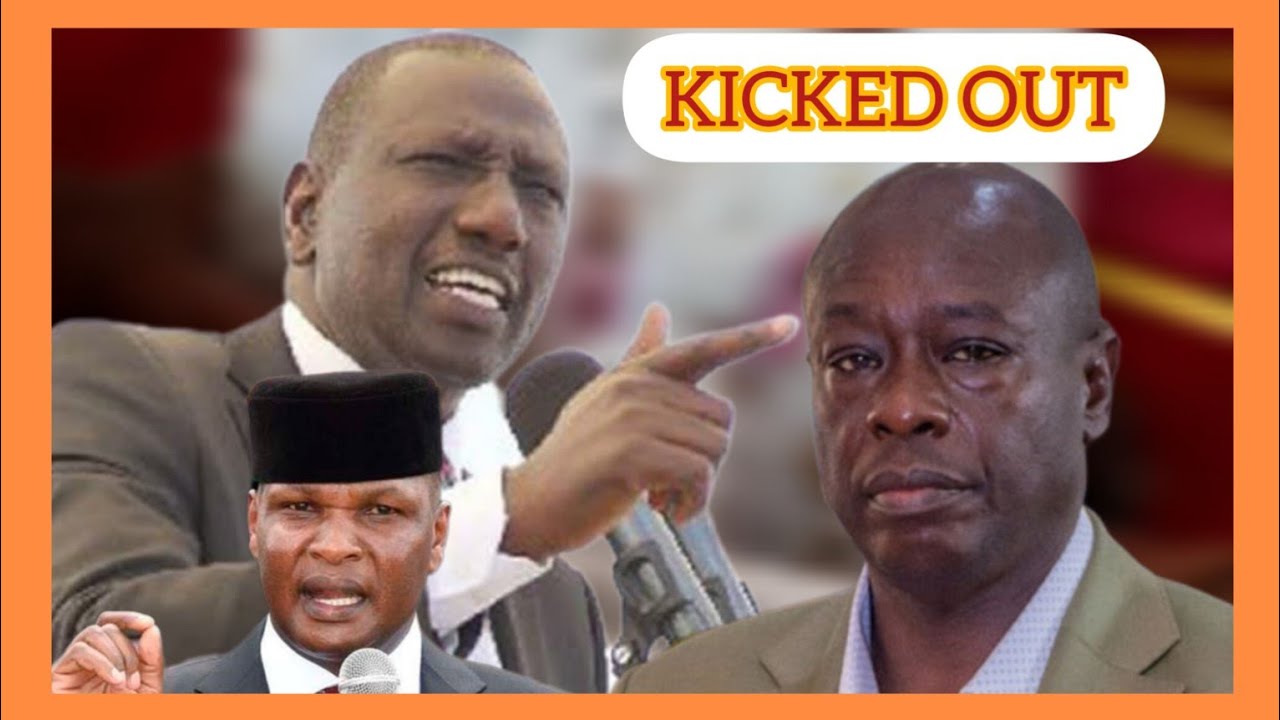 VITA! FURIOUS Ruto QUICKLY Kicks Out Gachagwa as STATEHOUSE Guard ...