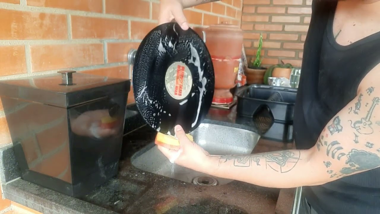 Como lavar seu lp vinil disco