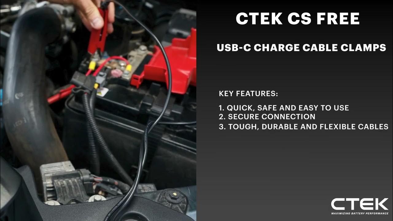 The CTEK CS FREE - The World's Smartest Battery Charger! 