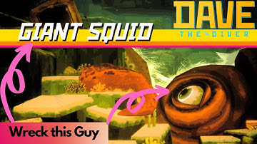 How to beat the Giant Squid Boss | Dave the Diver
