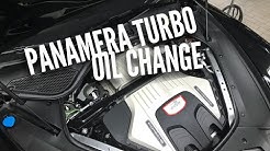 Porsche Panamera Turbo Oil Change