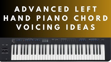 ADVANCED PIANO LEFT HAND VOICINGS (Instructor - Caleb Fadhili)
