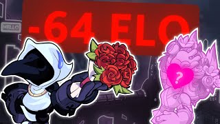 i lost 64 elo looking for love in brawlhalla