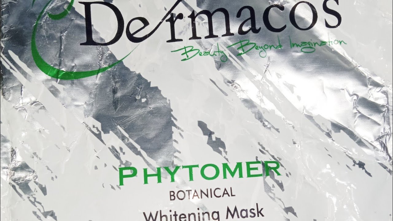dermacos phytomer botanical whiting mask review /method applying