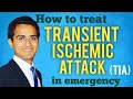 Transient Ischemic Attack (TIA) Emergency Treatment & Management, Symtoms, Medicine Lecture USMLE