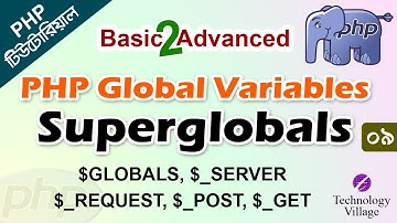 Super Globales Variables in php | PHP Global Variables | PHP Basic to Advanced Tutorial Bangla - 09