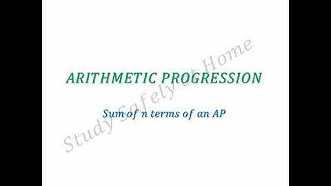 Arithmetic progression. Class 10 Mathematics. Exercise 1.3. Q 3 (6)