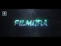 Filmora metallic neon intro tutorial  free youtube channel intro
