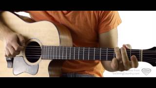 Chicken Fried - Guitar Lesson and Tutorial - Zac Brown Band (Intro Included) chords