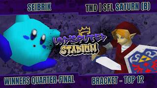 [Undisputed: Stadium SSB64] Winners Quarter-Final - Seibrik (Kirby) VS TND | SFL | Saturn (B) (Link)