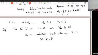 Vector Spaces -- Lecture 6: Vector Subspaces (Continued)