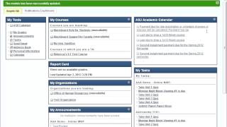 Hiding Courses in Blackboard