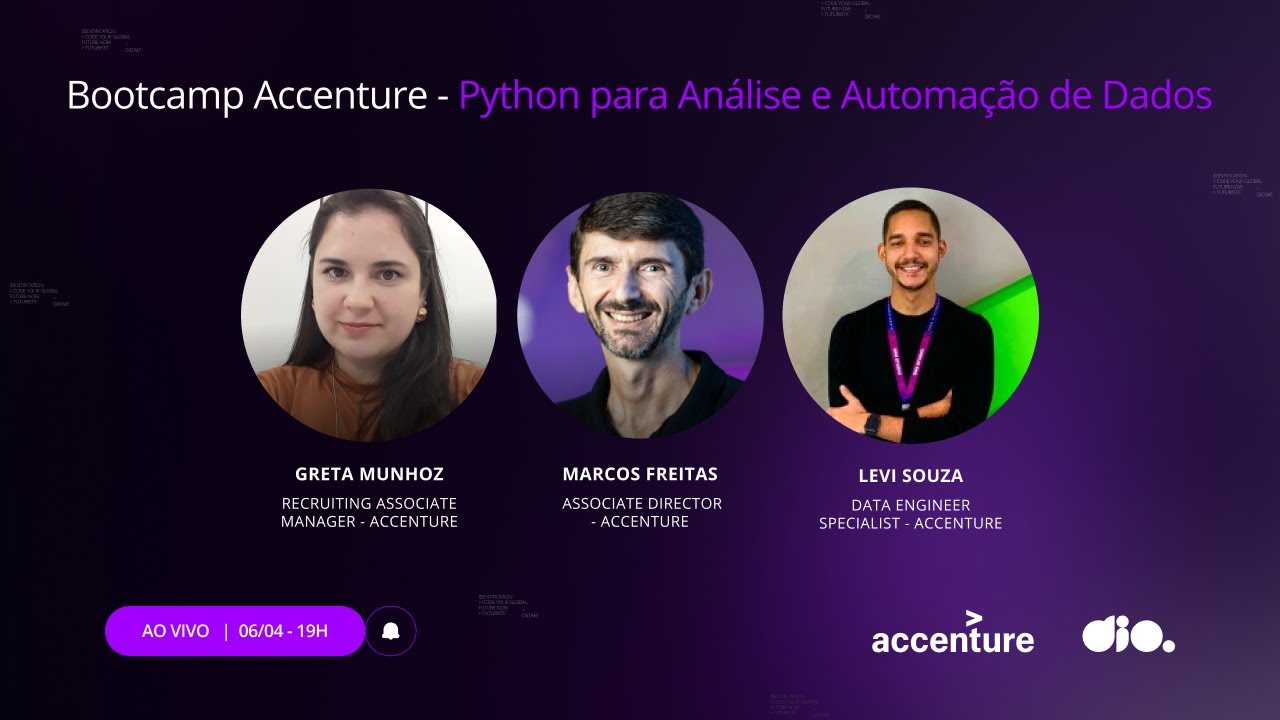 Bootcamp Accenture - Python para Análise e Automação de Dados - YouTube