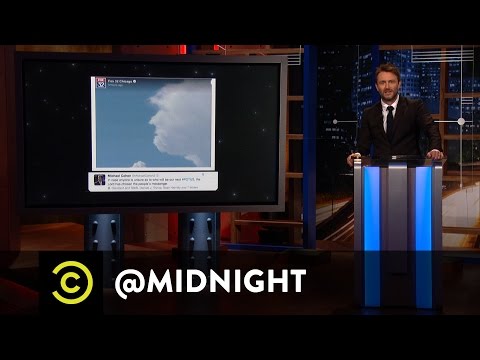 Extended - Donald Trump-Shaped Cloud - @midnight with Chris Hardwick