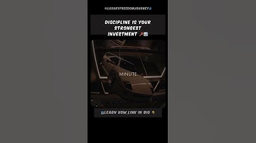 CONTROL YOUR FUTURE BUILD A STRONG MINDSET DISCIPLINE CREATES WEALTH, LEARN HOW, LINK IN BIO