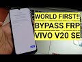 Pertama di dunia! Cara bypass Frp Vivo V20 SE Hapus akun google tanpa komputer tanpa apk