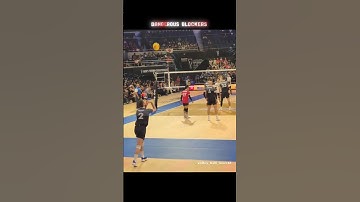 Bros block legends ☠️🗿. [subscribe] #volleyball #viralvideo #sports #algorithms #algorithm