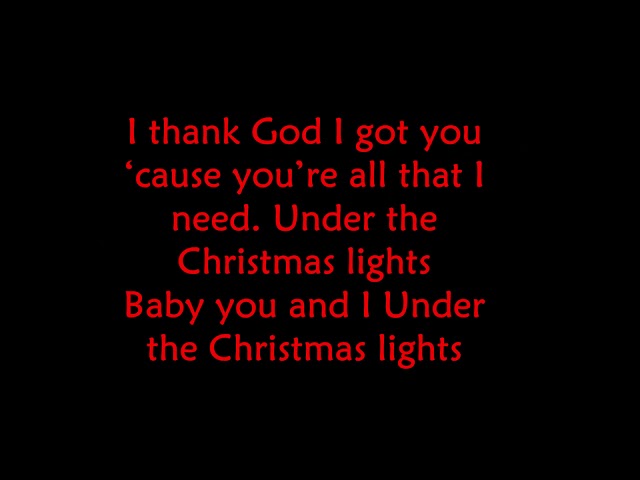 Gwen Stefani - Under The Christmas Lights