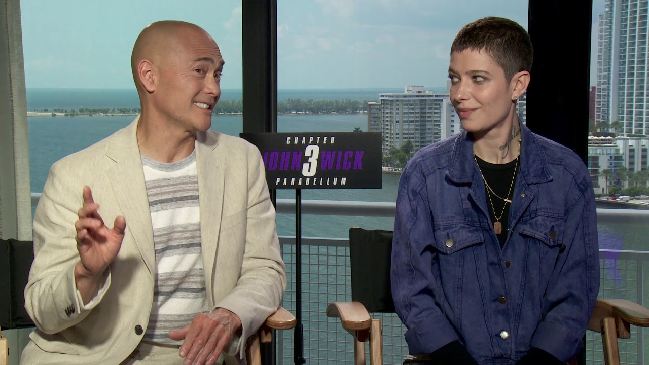 Meet The Villains of John Wick Chapter 3 Mark Dacascos & Asia Kate