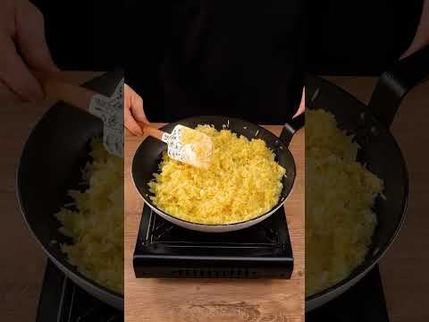 Just rice and eggs! No one knows this delicious recipe!