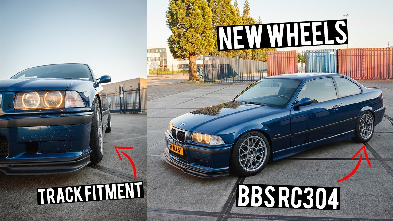 E36 COUPE GET'S NEW WHEELS! (BBS RC304)