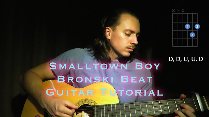 Smalltown Boy Guitar version - Guitar performance video thumbnail