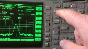 Marconi radio test set 2966A overview