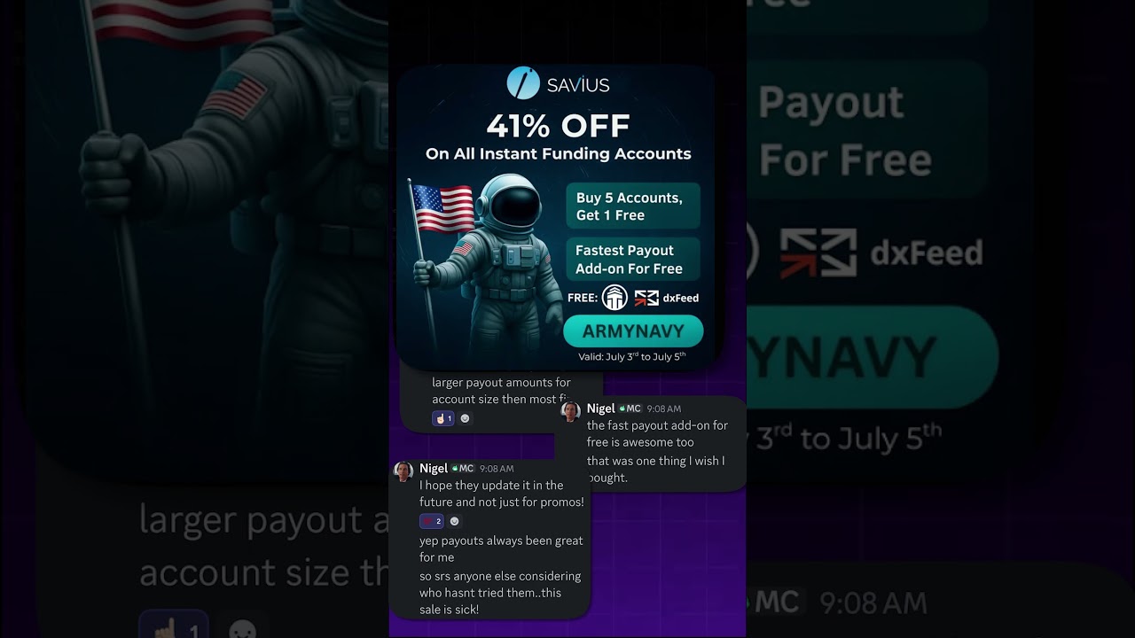 How to get 25k live funded account with Savius 