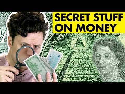 Hidden Pictures On Money (US And Canadian)