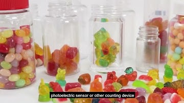 Automatic Counter Bottling Capsule Tablet Powder Candy ​Counting Bottle Filling Machine | Sinoped