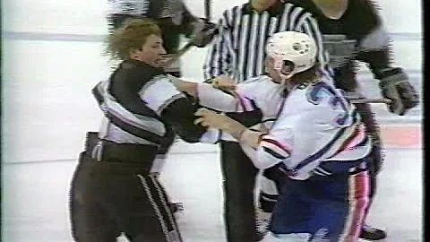 Marty McSorley vs Dave Brown Round 2