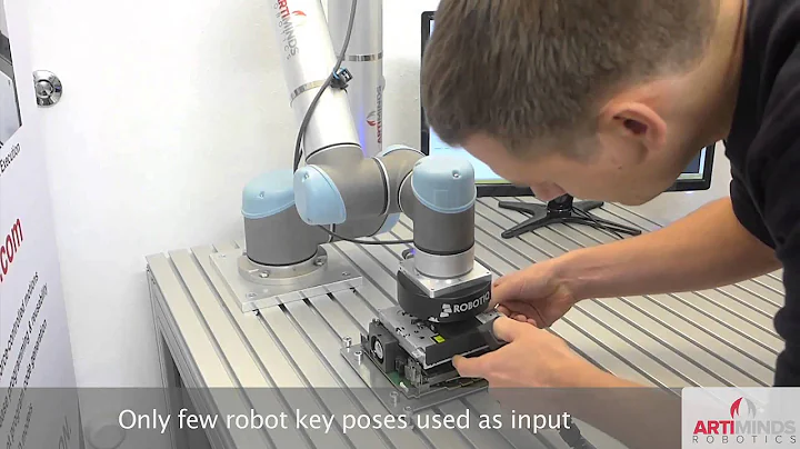 UR5 performing electric assembly task