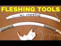 How to make primitive fleshing tools