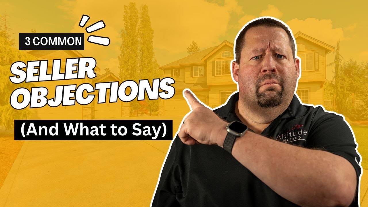 3 Most Common Seller Objections And How To Handle Them - YouTube