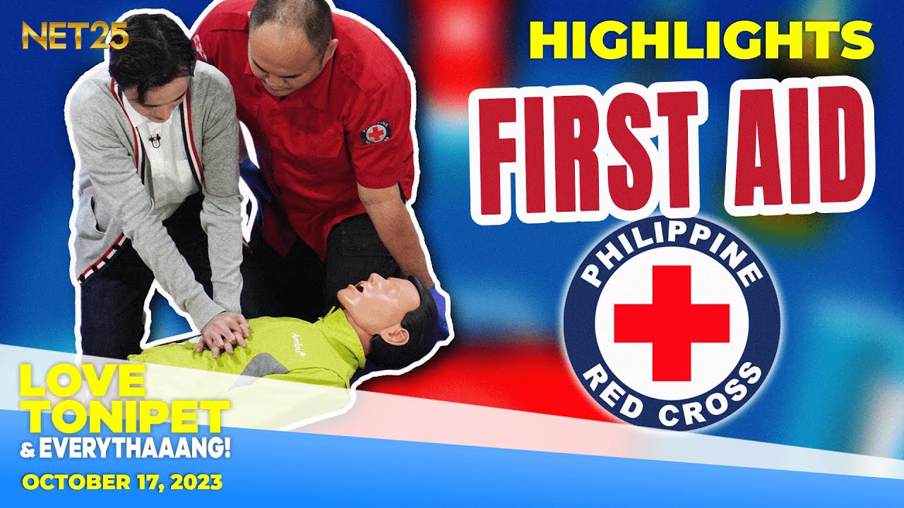 First Aid Training with Philippine Red Cross | Love, Tonipet, and Everythaaang | October 17, 2023