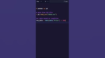 Filter CSV file in 5sec using pandas Python | python excel | python to excel | python pandas