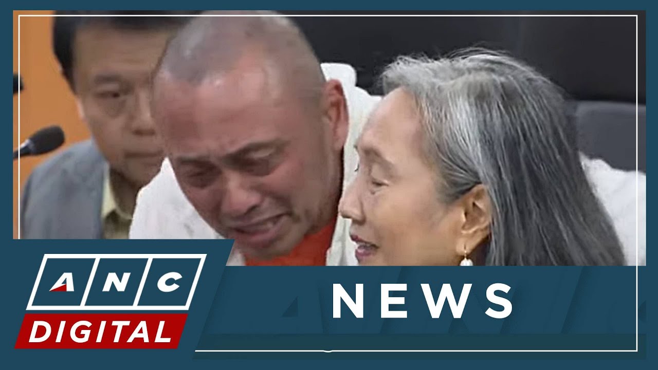 LOOK: Arnie Teves emotionally hugs mother during reunion after two years | ANC