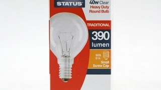 Status 40w Heavy Duty Small Light Bulb review