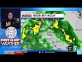 How could the weather impact you new work week?