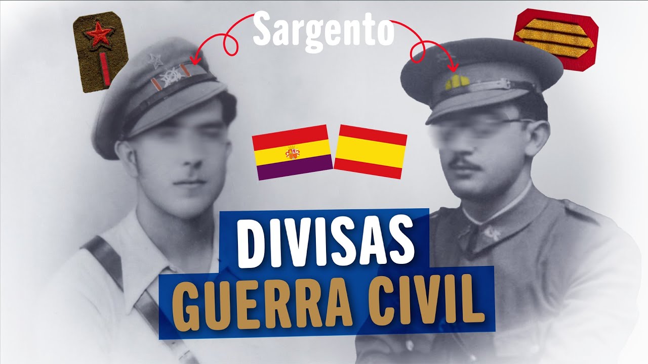 RANGOS DEL EJÉRCITO EN LA GUERRA CIVIL ESPAÑOLA