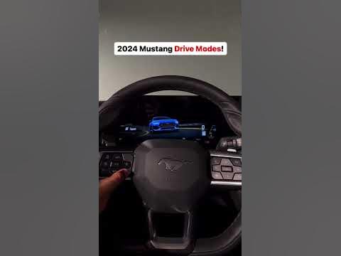 NEW 2024 Mustang Drive Modes 🏎️ - YouTube