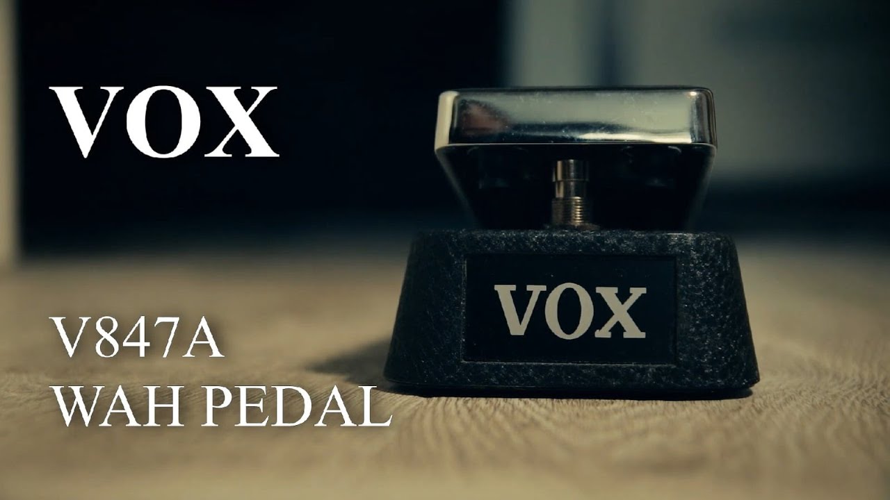 Vox V847A Wah Pedal / Jimi Hendrix, Isaac Hayes, Led-Zeppelin, Black Sabbath