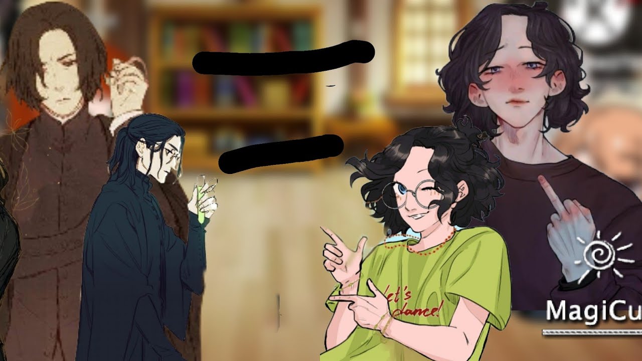 Реакция персонажей Гарри Поттера на тт. Реакция мародеров на Северуса, как Женю из Пойдем гулять