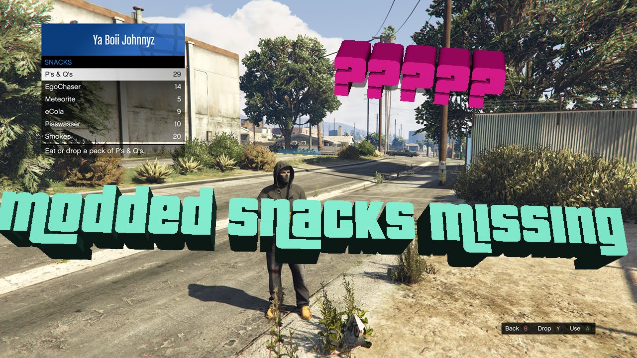 How To Eat Snacks In Gta 5