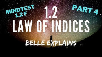 1.2 Law of Indices | Mind Test 1.2 f  (Part 4) | Chapter 1 | Form 3 Textbook | KSSM Homework Help