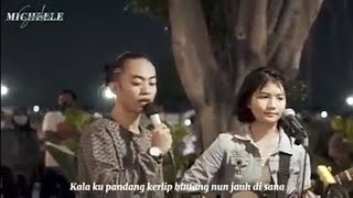 PENONTON PADA NGAKAK LIAT BANG ZIDAN SAMA MICHELLE BAWAIN LAGU KOPI DANGDUT!!