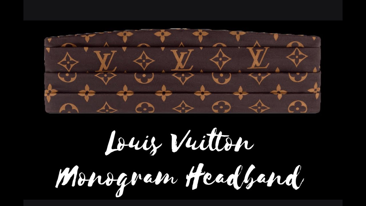 Louis Vuitton Monogram Headband 