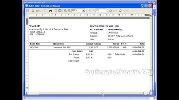 Tutorial 11 - Cara Mencatat Retur Pembelian Pada Program Toko iPOS 3.0/3.3