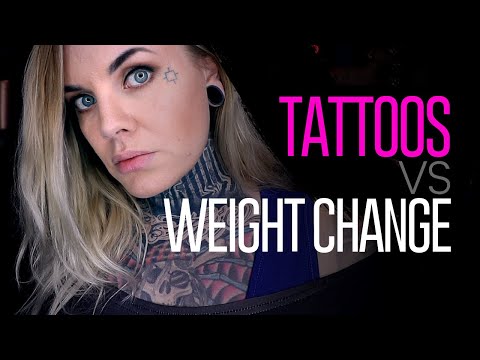 TATTOOS VS WEIGHT CHANGES⚡What happens to tattoos if you lose or gain weight?