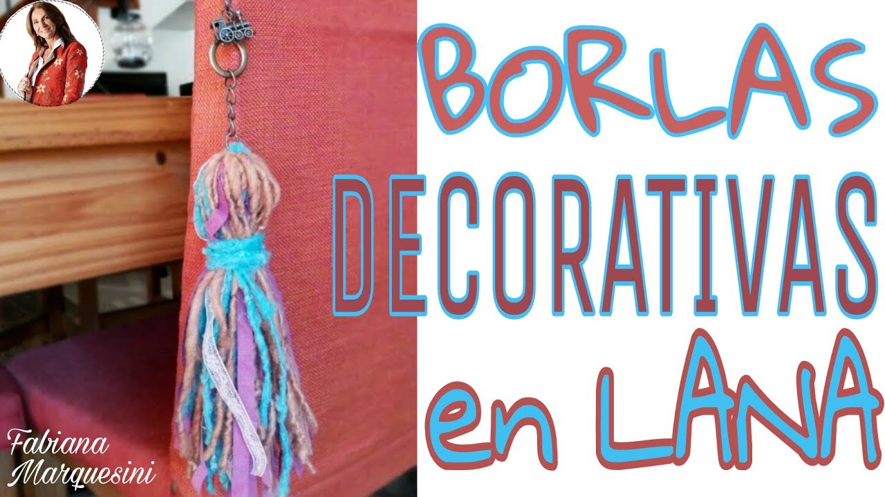 Borlas decorativas